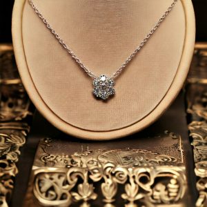 Jewelry - 14k rose gold - Snowflake .75ctw